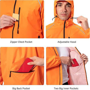 แจ็กเก็ตกันลมสำหรับผู้ชายผ้ายีนส์น้ำหนักเบาสวมใส่กลางแจ้งแจ็คเก็ตฤดูหนาว - Product Image 4