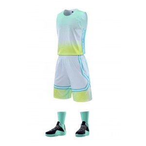 Uniformes de Baloncesto Personalizados al por Mayor en Stock, Conjuntos Transpirables de Secado Rápido para Hombre, Camisetas de Baloncesto - Product Image 1
