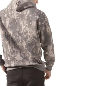 Sudadera con Capucha de Alta Calidad con Lavado Ácido Personalizado, 100% Algodón, Gruesa, con Hombros Caídos, Sudadera con Capucha con Lavado Ácido para Hombre - Product Image 6