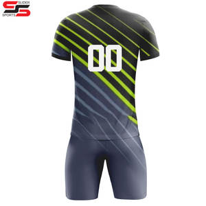 Impression par sublimation personnalisée Chemises d'entraînement de football pour hommes T-shirts de football pour adultes Kits de football respirant à manches courtes pour les jeunes - Product Image 2
