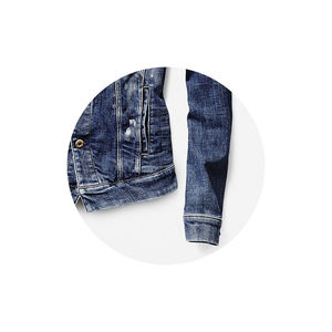 Veste en jean pour homme à longue durée de vie, conçue avec des coutures renforcées, une texture lisse et une esthétique décontractée moderne de rue - Product Image 3