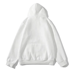 Offre Spéciale haute qualité pas cher prix en gros hiver surdimensionné pull bouffée impression sweats à capuche 100% coton basique - Product Image 5