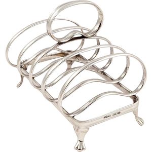 Support à pain en acier inoxydable argenté de qualité supérieure, forme personnalisée, 5 couches, multifonctionnel, design moderne - Product Image 4