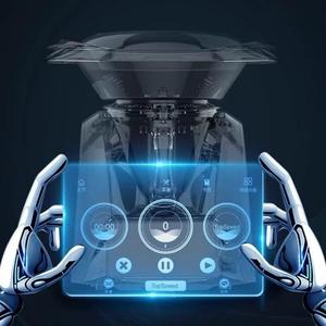 <b>Maxim</b> Somil Electric Stainless Steel Smart Touch Multifunction Food Processor (Two Color Schemes Black and White) - Product Image 4