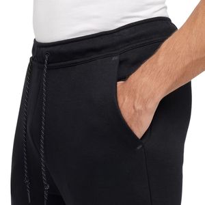Pantalones Deportivos de Felpa Técnica para Hombre en Negro, Ligeros, Cálidos, para Entrenamiento Atlético, Corte Ajustado, Ropa Deportiva Premium, Pantalones Deportivos - Product Image 5