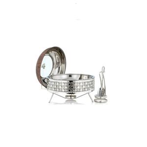 Metal Chafing Dish <b>Food</b> <b>Warmer</b> Stainless Steel Metal Chafing Dish With Customized Size Dinnerware Heavy <b>Food</b> <b>Container</b> - Product Image 4