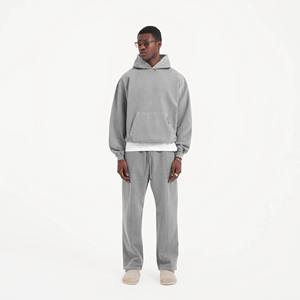 Survêtements d'hiver sur mesure avec logo, taille plus, en molleton français épais, coupe régulière pour homme, réversible, écologique, polyester/coton épais - Product Image 1