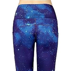 Women's Breathable 100% Cotton Yoga Pants High-Impact Mid Waist Gym <b>Leggings</b> Butt Lift Sublimated Casual Print Workout - Product Image 4
