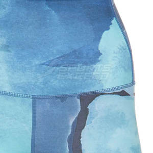 New Style Custom Made High Quality Women Legging Solid Color Spandex/Polyester Breathable Fleece Made in Pakistan - Product Image 5