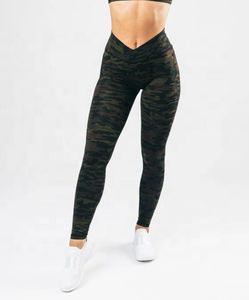 Leggings elásticos de cintura alta para mujer, mallas deportivas para gimnasio, pantalones deportivos para mujer, mallas de Yoga sin costuras - Product Image 6