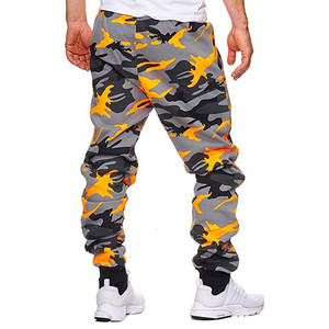Pantalones Deportivos para Hombre, Pantalones Largos de Chándal, Joggers con Botones, Lona 100% Algodón, Ligeros, Transpirables, Talla Grande, Deportivos Casuales - Product Image 4