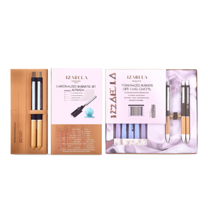 Set Regalo Aziendale Personalizzato IZABELA con Penna e Matita - Product Image 3