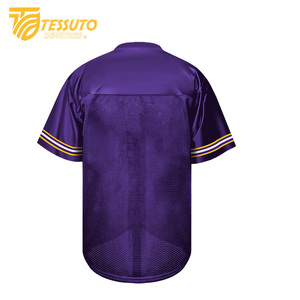 Vêtements de sport imprimés partout Chemises de football classiques vintage Maillot de football personnalisé T-shirt de football à col en V pour hommes - Product Image 2