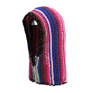 Bonnet Balaclava Décontracté Confortable, Doux pour la Peau, Chaud, Dessiné à la Main, Protection des Oreilles, Collection Automne-Hiver 2025 - Product Image 5