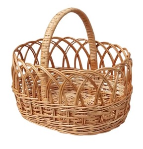 Panier en bois tressé design, polyvalent, écologique, moderne, pour fruits, collations, linge, jouets, essentiels de cuisine, élégant, pour la maison - Product Image 3