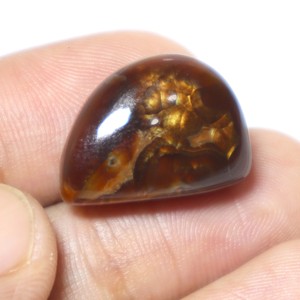 พลอยรูปลูกแพร์สไตล์แม็กซิกันสำหรับทำเครื่องประดับพื้นผิวเรียบ - Product Image 3