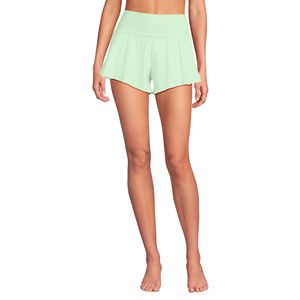 กางเกงขาสั้นสตรีผ้าโพลีเอสเตอร์สแปนเด็กซ์แบบมีเชือกผูกออกแบบได้ตามต้องการ - Product Image 5