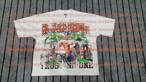 เสื้อยืดโอเวอร์ไซส์ผู้ชายไซส์ใหญ่ ผ้าคอตตอน 100% คุณภาพสูง น้ำหนัก 300gsm รับผลิตตามแบบ แบรนด์ของคุณเอง MOQ ต่ำ - Product Image 3