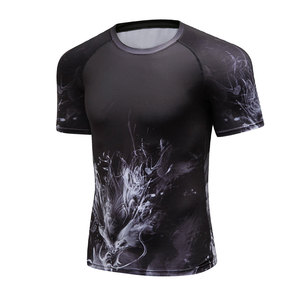 Camiseta de Compresión de Manga Larga para Artes Marciales Mixtas (MMA) y Jiu-Jitsu Brasileño (BJJ) con Sublimación Personalizada y Logotipo - Product Image 4