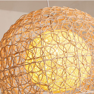 Beautiful Luxury Home Decoration Unique Hanging round <b>Lamp</b> <b>Shade</b> Made from Natural Rattan/Bamboo Elegant Special Design - Product Image 3