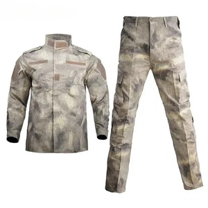 Uniforme táctico de camuflaje camisa y pantalones de combate Airsoft Unisex transpirable ignífugo Anti-UV conjunto de ropa - Product Image 4