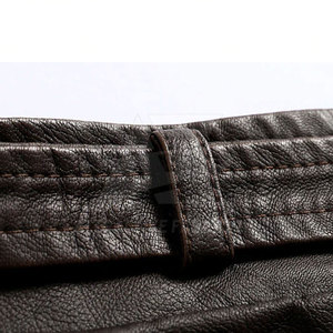 <b>Smart</b> Men Leather <b>Jacket</b> With Durable Outdoor Pattern For Stylish Winter <b>Jacket</b> Everyday Wear - Product Image 4
