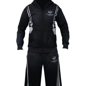 Survêtement athlétique pour hommes Full Zip Warm Jogging Sweat Suits Gym Training Sport Tracksuit Set - Product Image 1
