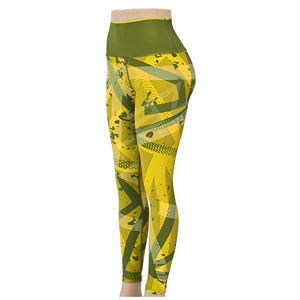 Vente en gros de leggings de compression MMA personnalisables pour femmes collants de yoga imprimés push-up taille XS leggings de yoga taille élastique - Product Image 3