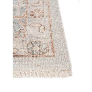 Tapis en laine noués à la main Erbe, motifs floraux et abstraits bleus, rectangulaires 9x12 pour la maison, le salon, la chambre, le couloir - SKWL-534 - Product Image 4