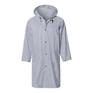 Imperméable long à capuche unisexe pour adultes, design professionnel, motif uni, imperméable, tendance, avec logo personnalisé, vente en gros - Product Image 5