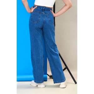 Jean en denim large tendance et original pour femme, taille haute de luxe, écologique, durable, style urbain, tailles 26-40 - Product Image 5