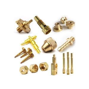 Componentes de torneado de cobre y latón CNC duraderos para prototipos o lotes pequeños y producción industrial para suministro mundial - Product Image 1
