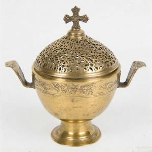 Holy Ember <b>Swinging</b> Church Incense Burner Church Incense Burner for Ceremonial and Spiritual Ambience - Product Image 3