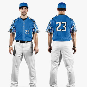 Fabricant de l'usine Uniforme d'équipe de baseball et de softball Nom et numéro d'équipe personnalisés Maillots de baseball Uniforme de baseball personnalisé - Product Image 4