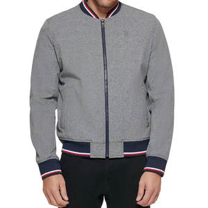 Logo personnalisé Vestes universitaires plaine Hommes Regular Fit Vêtements décontractés pour l'hiver Veste universitaire de qualité - Product Image 4