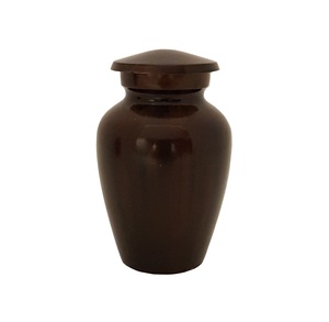 Marble Design Blue & Black Color <b>Keepsake</b> Urn <b>for</b> Human <b>Ashes</b> New Arrival Aluminum <b>Keepsake</b> Urn <b>for</b> Sale - Product Image 2
