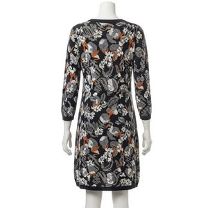 Robe décontractée en tricot respirant, tissu en coton, doux, léger, imprimé par décharge, vêtement d'été pour femmes, tenue de tous les jours - Product Image 4