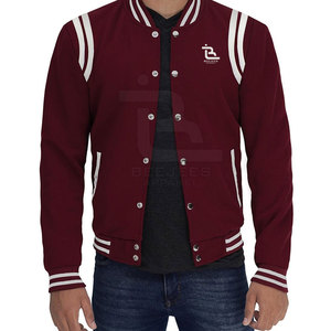 Vestes Varsity d'hiver pour hommes personnalisées respirantes col montant avant logo nouveauté vente en gros - Product Image 1
