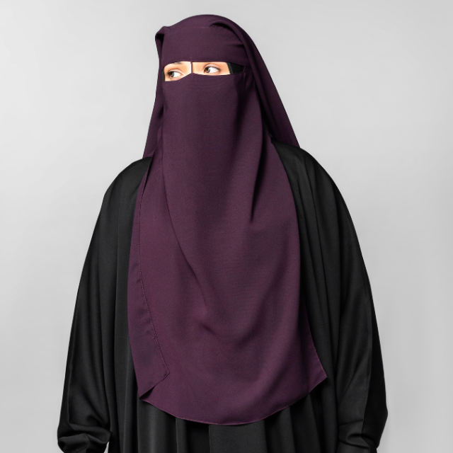 OEM Service High Quality Niqab Hijab for Muslim Women