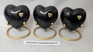 Decorative <b>Small</b> Heart Keepsake <b>Urn</b> with Stand Memorial Cremation <b>Urn</b> Wholesale - Product Image 4