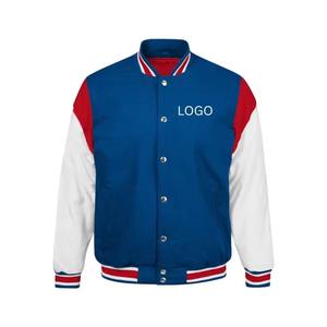 Chaqueta Varsity Ligera de Invierno para Hombre, Estilo Patchwork, Resistente al Viento, a la Moda, Precio de Mayoreo - Product Image 3