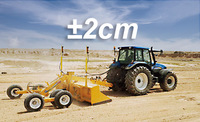 Équipement de nivellement du sol au laser SunNav AG810 CB808+ Niveleuse laser de précision pour tracteur agricole 2 cm