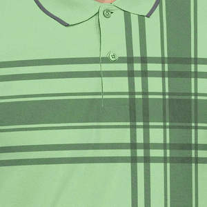 Camiseta cómoda de gran tamaño para hombre de etiqueta privada para camiseta de polo Camiseta de equipo para fitness con patrón sólido - Product Image 3