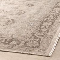 Tapis moderne en laine à poils longs - Utilisation intérieure/extérieure toute saison