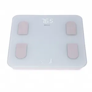 Smart body fat scale,Digital bathroom weighing scale with water percentage Muscle mass bluetooth BMI