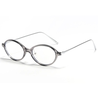 Montures optiques ovales minimalistes de petite taille, monture complète en acétate, légères, pour un usage quotidien