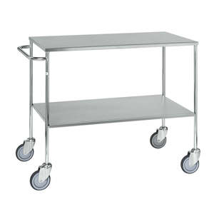 Lightweight Four-Wheel <b>Platform</b> <b>Trolley</b> Iron Basket Truck for Warehouse Storage and Tool Usage Customizable OEM Support - Product Image 1