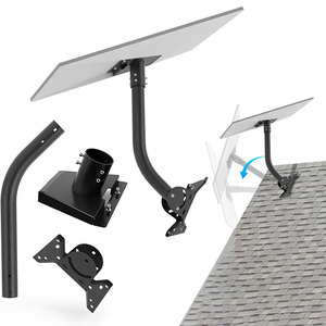 Starlink Gen 3 Wall Roof Mount: Stainless Steel <b>Pipe</b> Adapter & Adjustable Bracket for V3 V4 Antenna - Product Image 2