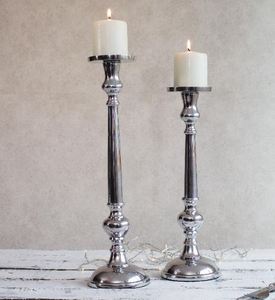 Bougeoir et support en métal vintage blanc pour la décoration de la maison pour les mariages de Noël et de Pâques - Product Image 5