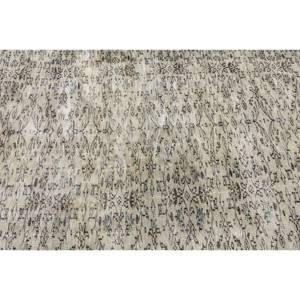 Alfombra turca Vintage Beige 4,9x7,5 pies tejido plano de lana con patrón de retazos alfombra de sala de estar con respaldo de látex para decoraciones - Product Image 5